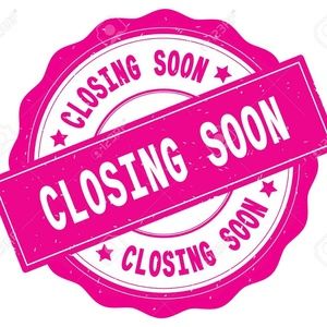 CLOSING MY CLOSET SOON